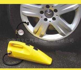 车载吸尘器与打气泵二合一 汽摩出行好帮手